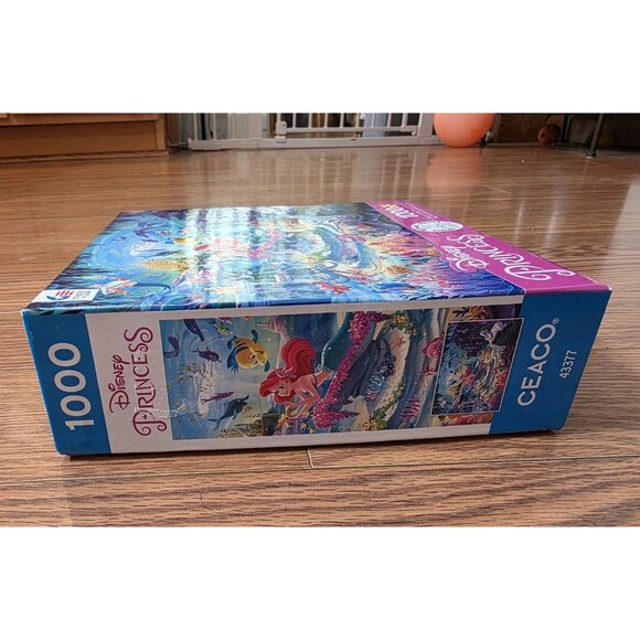 The Little Mermaid 1000 Piece Jigsaw Puzzle Ceaco‎ Disney Princess Ariel NEW - Picture 5 of 8